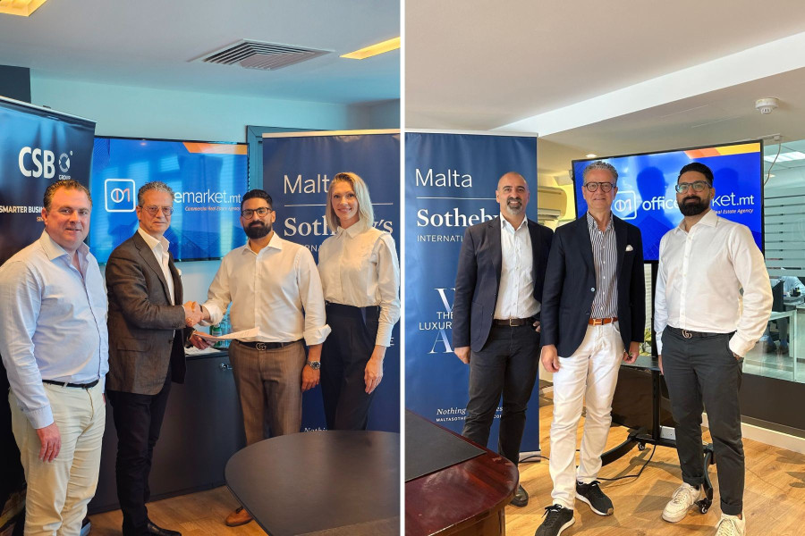 Malta Sotheby’s International Realty Forms Strategic Alliance with OfficeMarket.mt, Signaling Bold Expansion into Commercial Real Estate