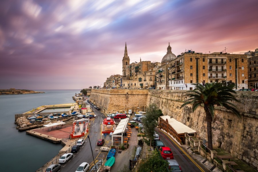 Valletta skyline