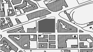Site plan of the Metropolis high-rise project