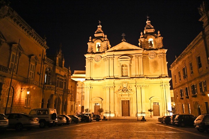 Mdina bastion view.