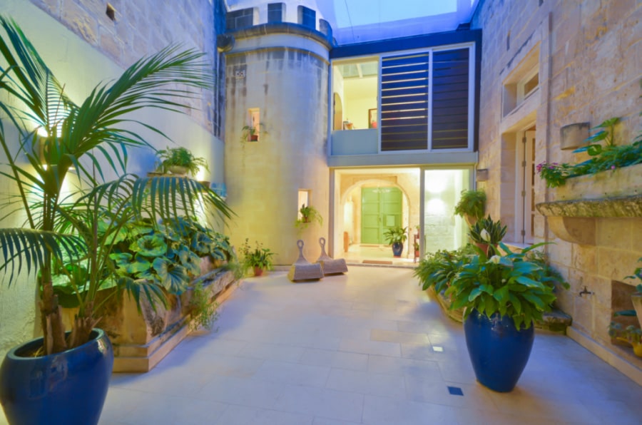 Sumptuous lighting in Zurrieq house of character